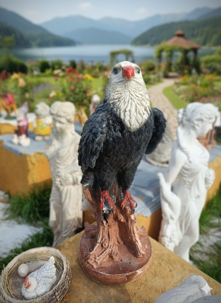 Renkli Kartal Figürin - Görsel 2