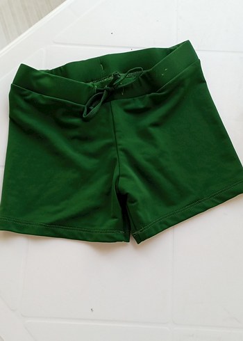 Koyu Yeşil Erkek Çocuk Mayo Şortu - Görsel 5