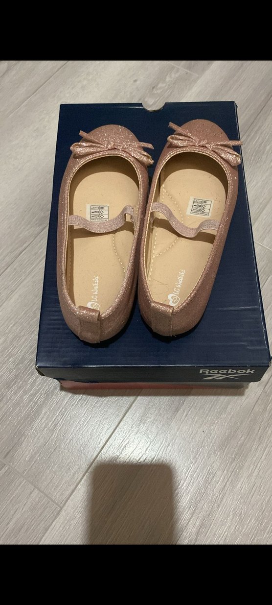 Pembe Parlak Kız Çocuk Babet Ayakkabı - Görsel 2