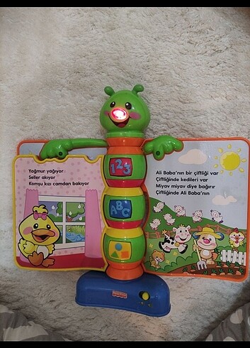  Beden Renk Fisher price eğitici tırtıl kitap ve tırtıl yastık 