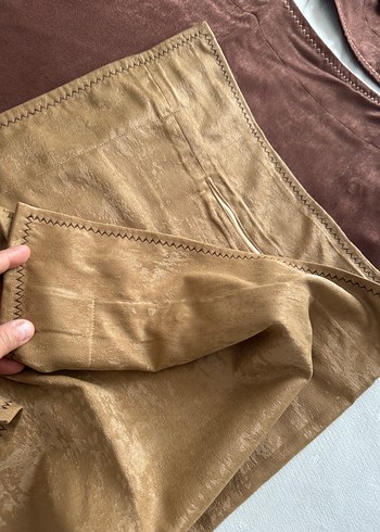 Kahverengi Nakışlı Yatak Örtüsü - Görsel 6