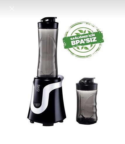 vestel mix&go siyah blender