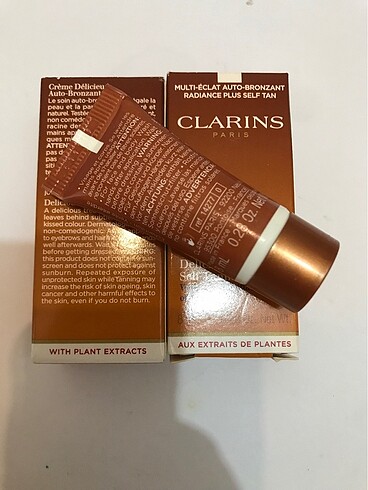 Clarins Bronzlaştırıcı