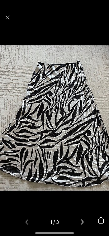 Zebra desen etek