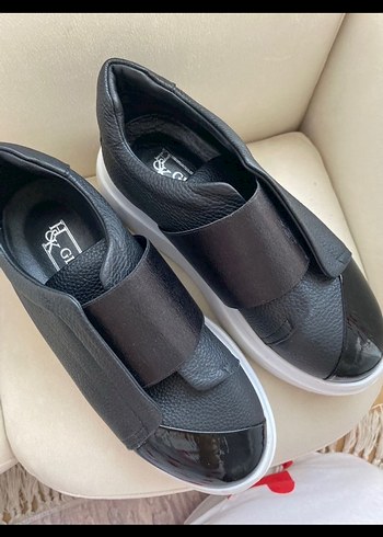 Kadın Siyah Platform Topuklu Sneakers - Görsel 2