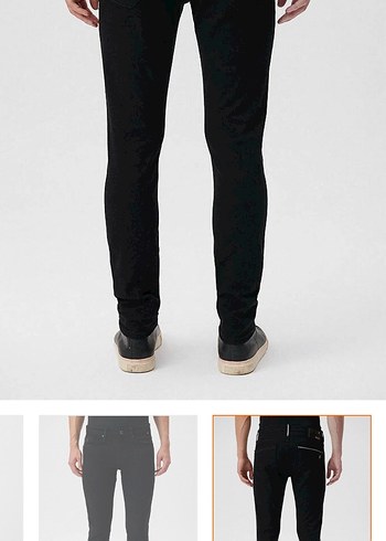 Orijinal Erkek Mavi Black Pro Pantolon - Görsel 6