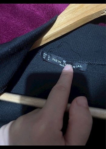 Payet İşlemeli Siyah Midi Ceket - Görsel 5