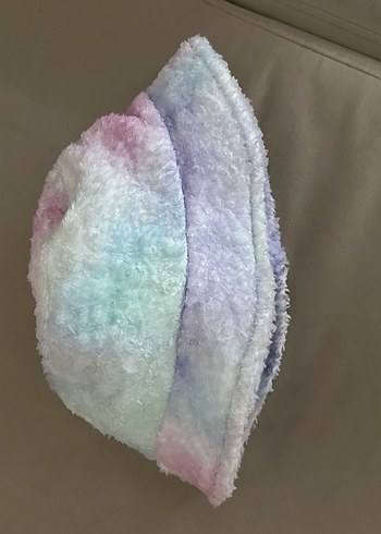 Pastel Renkli Yumuşak bucket şapka - Görsel 2