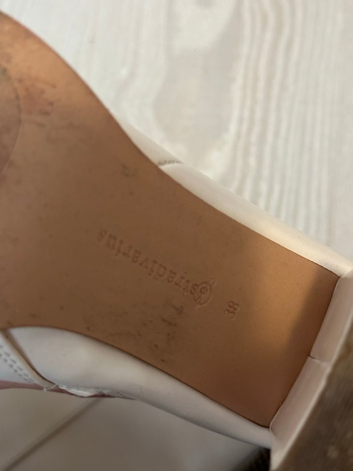 Bej Deri dizaltı Çizme - Görsel 2