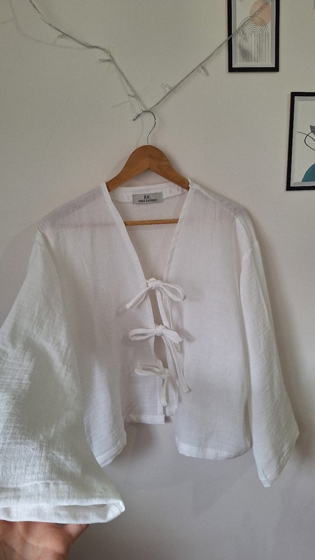 Beyaz Kimono - Görsel 2