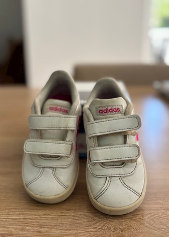 Kız Çocuk Pembe Adidas Velcro Spor Ayakkabı - Görsel 3