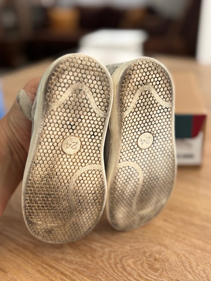 Vicco marka Beyaz Cırtlı Babet Ayakkabı - Görsel 4