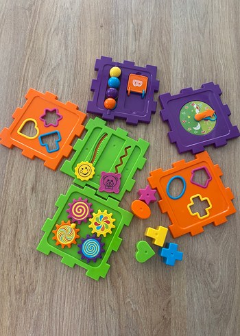 Renkli Dişlili şekil eşleştirme küpü - Görsel 3