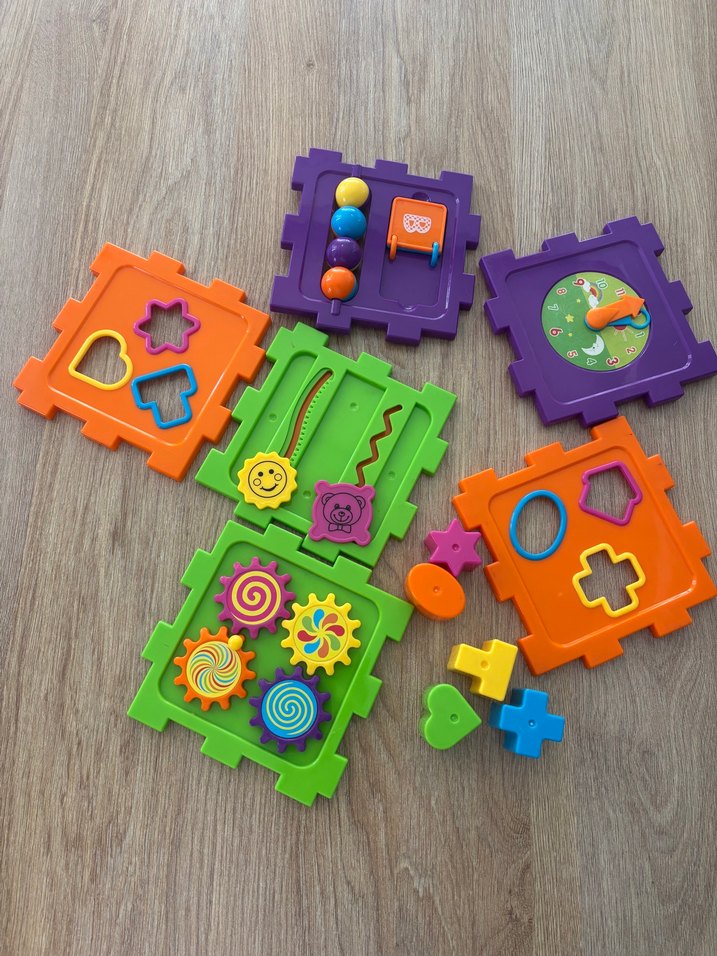 Renkli Dişlili şekil eşleştirme küpü - Görsel 2