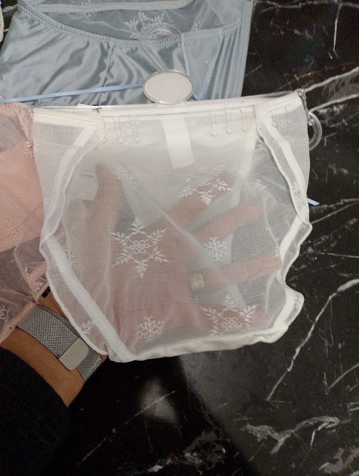 Beyaz Bohem Midi Kadın İç Çamaşırı - Görsel 4