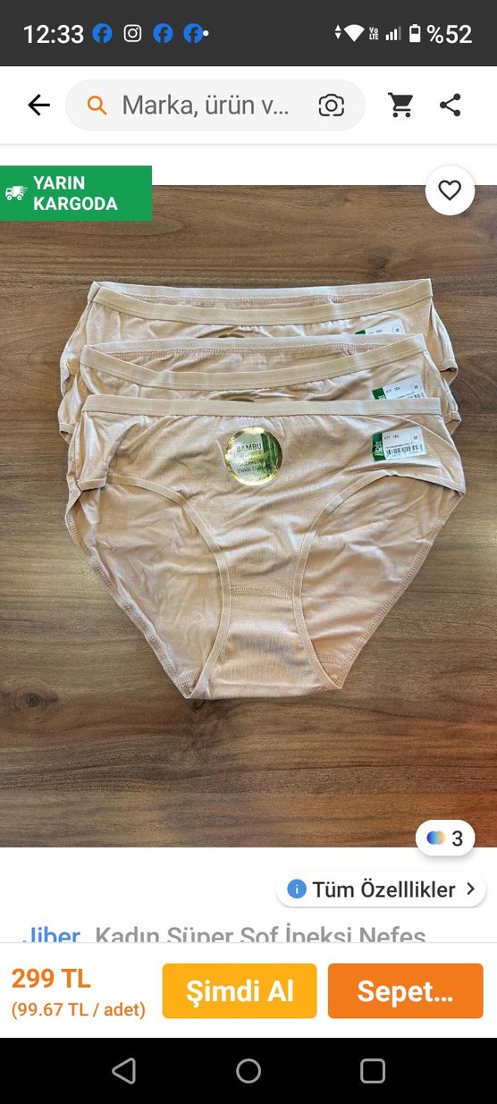 jiber marka Bambu külot - Görsel 3