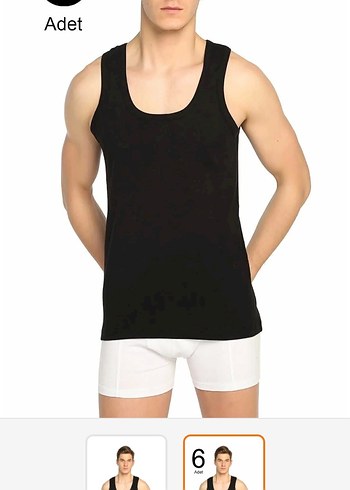 tutku Erkek Siyah Atlet, - Görsel 2