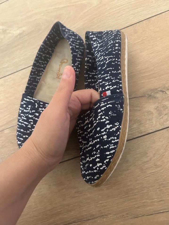 Kadın Mavi Bohem Espadril Pliseli Topuklu - Görsel 2