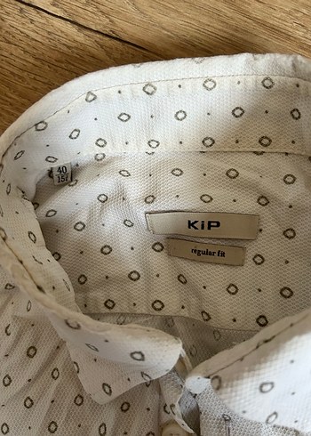 Düğmeli Beyaz Keten Erkek Gömlek - Görsel 2