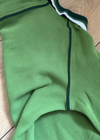 Yeşil Erkek Çocuk Uzun Kollu Polo Tişört - Görsel 4