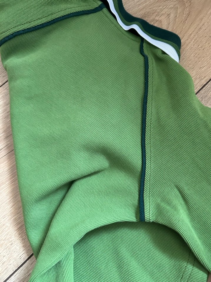 Yeşil Erkek Çocuk Uzun Kollu Polo Tişört - Görsel 4