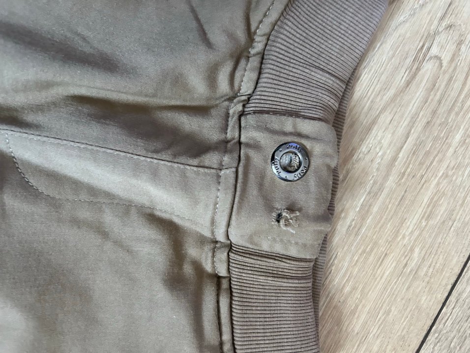 Bej çocuk Keten Pantolon - Görsel 2