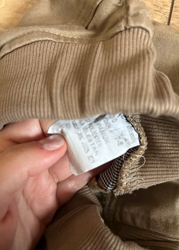 Erkek Çocuk Kemerli Gri Keten Pantolon - Görsel 2