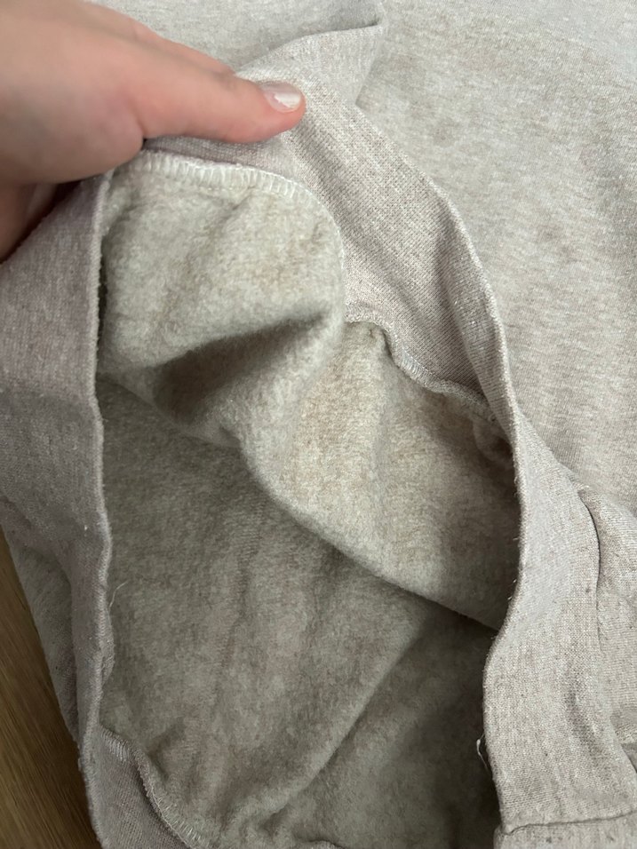 Gri Kadın Uzun Kollu Basic Sweatshirt - Görsel 3