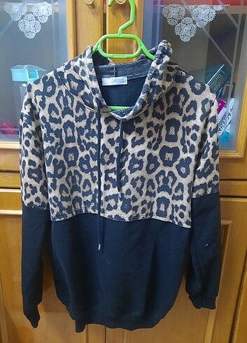 Leopar sweat SATILDI