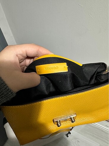  Beden sarı Renk Mango çanta