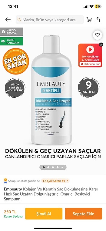 Saç şampuanı