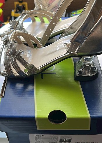 Kız Çocuk Abiye Topuklu Ayakkabı - Görsel 3