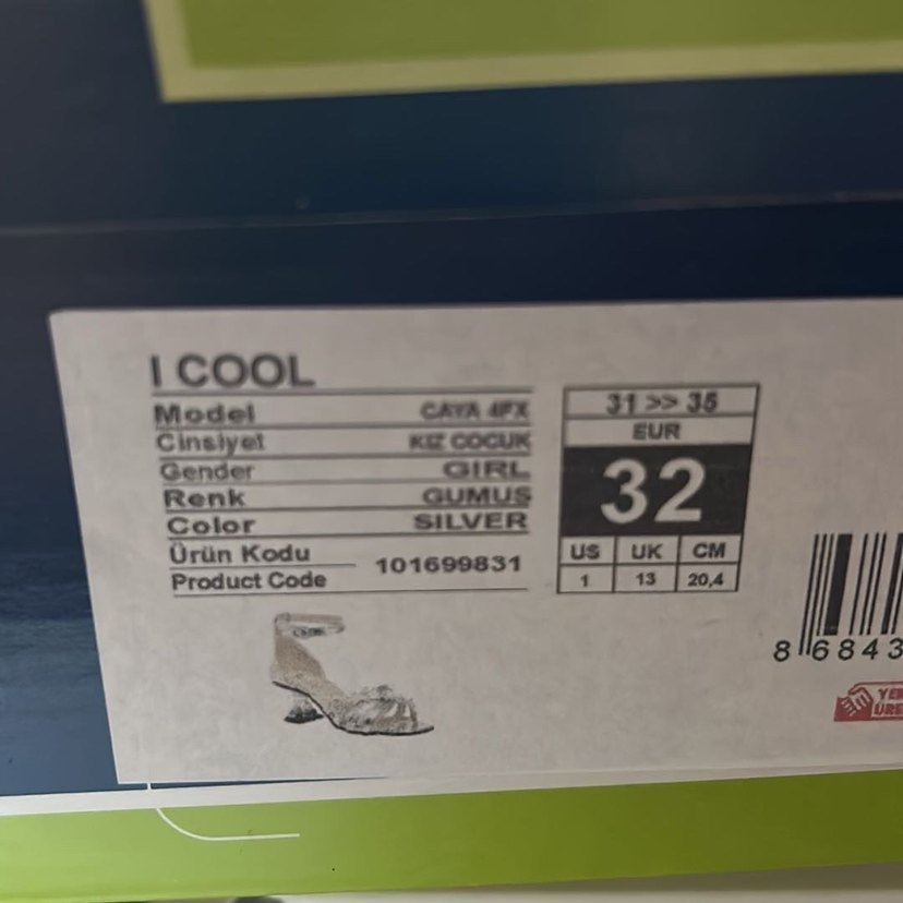 Kız Çocuk Abiye Topuklu Ayakkabı - Görsel 5