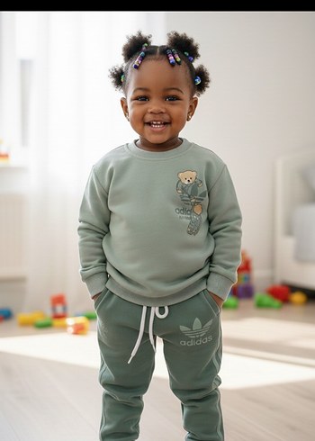 Unisex Çocuk Rahat Eşofman Takımı - Görsel 4