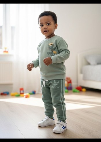 Unisex Çocuk Rahat Eşofman Takımı - Görsel 6