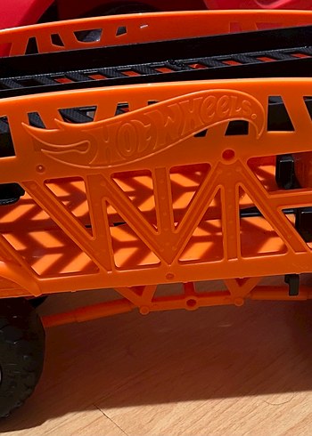 Turuncu Hot Wheels Monster Truck Oyuncak Araba - Görsel 2