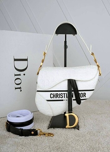 Beden Christian Dior Saddle Bag hakiki deri 