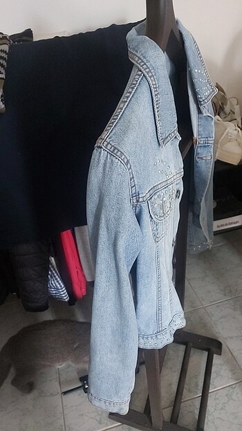m Beden mavi Renk Blujean ceket