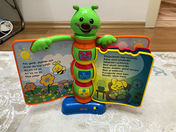 Fisher price eğitici masalcı tırtıl