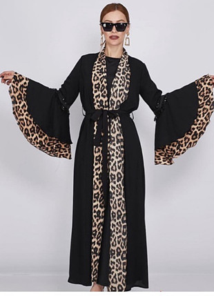 Etiketli abaya 