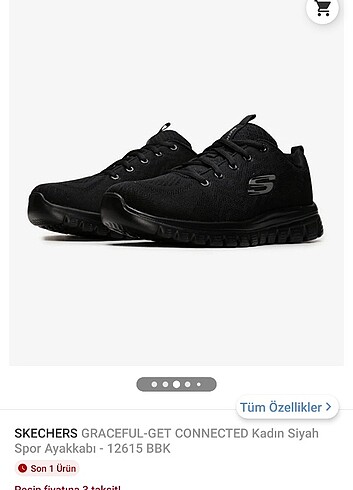 Skechers siyah ayakkabı 