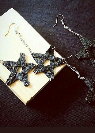 Pentagram küpe
