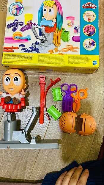 Beden Play doh kuaför seti