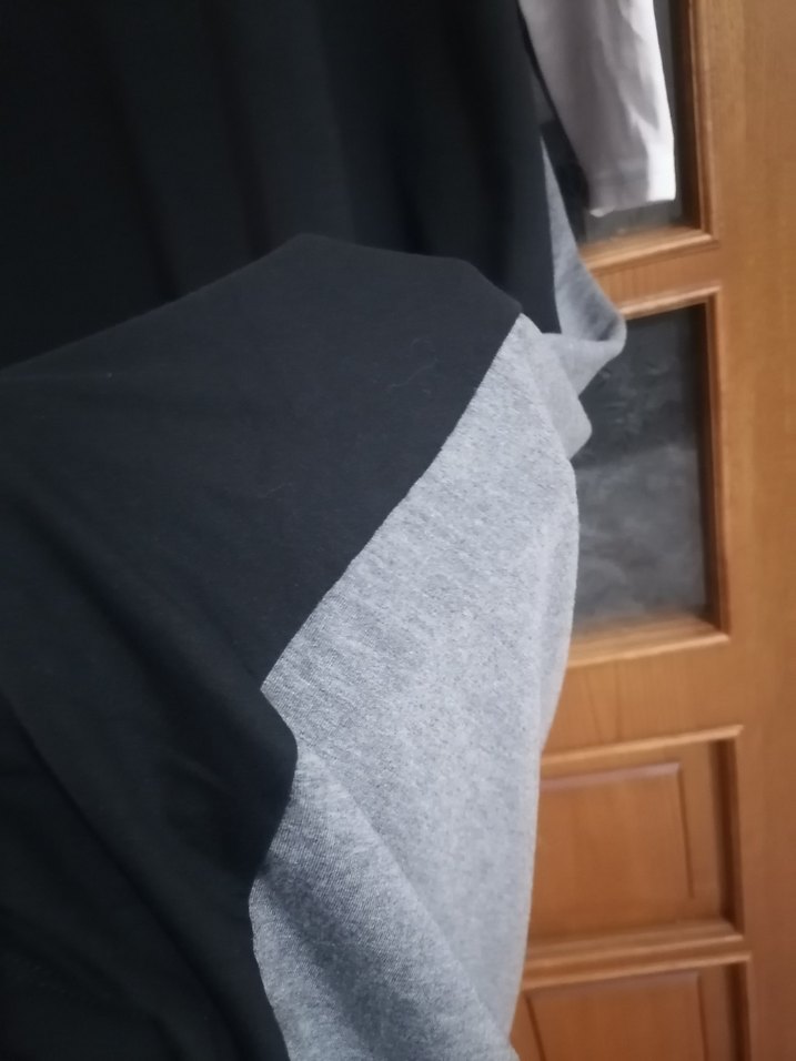 Gri Uzun Kollu V Yakalı Günlük Elbise - Görsel 4