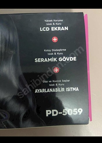 Powderx Profesyonel Saç Düzleştirici Pembe - Görsel 3