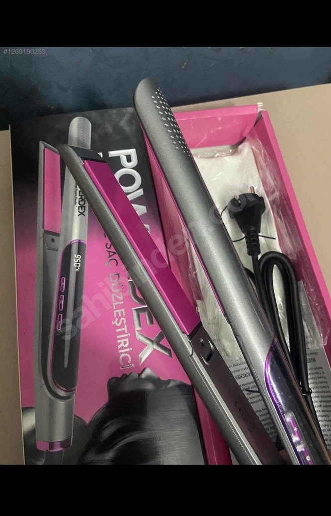 Powderx Profesyonel Saç Düzleştirici Pembe - Görsel 2