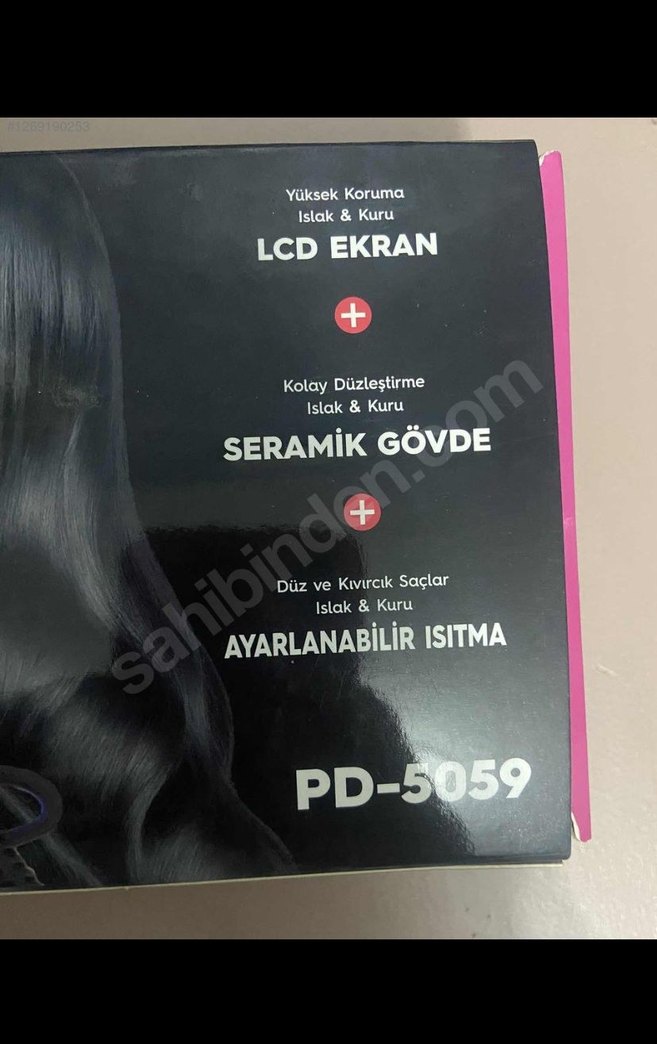 Powderx Profesyonel Saç Düzleştirici Pembe - Görsel 3