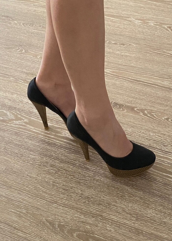 Platform topuklu ayakkabı - Görsel 3