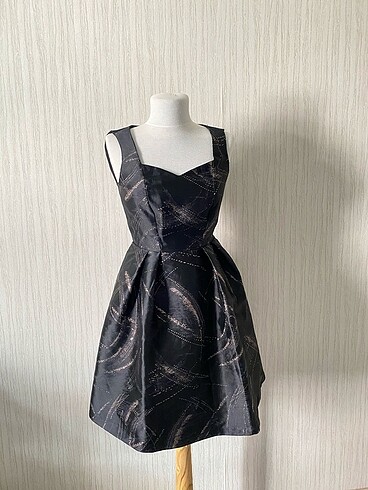 Tafta abiye elbise , mezuniyet elbisesi - Görsel 5