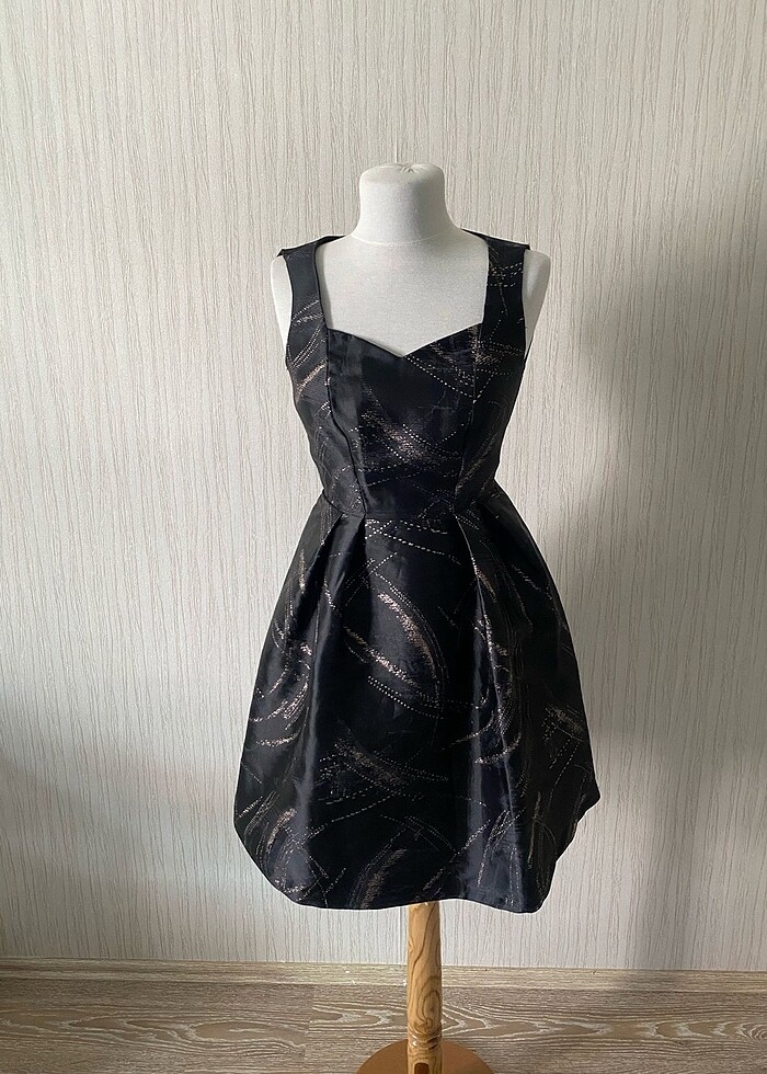 Tafta abiye elbise , mezuniyet elbisesi - Görsel 3